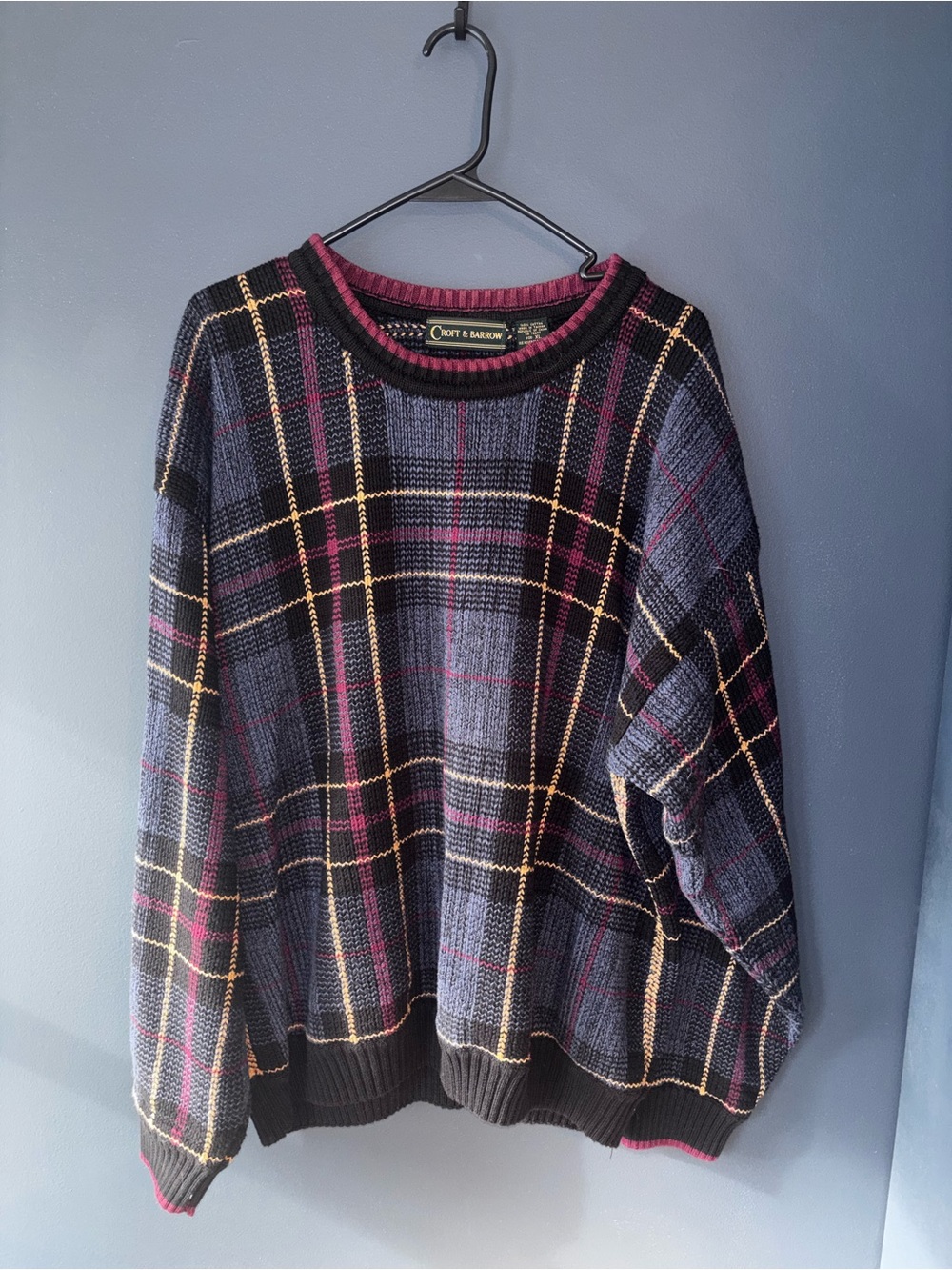 100% cotton sweater